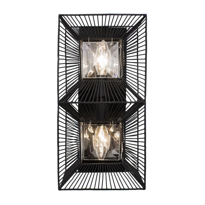 Arcade 2-Light Flush Crystal Wall Sconce  |   Flush Mount Wall Lights Flush Mount Wall Lights Flush Mount Wall Lights