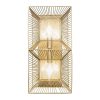 Arcade 2-Light Flush Crystal Wall Sconce  |   Flush Mount Wall Lights Flush Mount Wall Lights Flush Mount Wall Lights