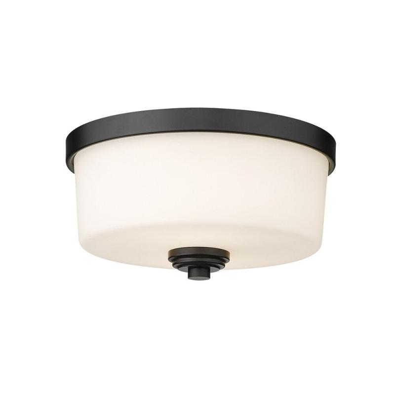 Arlington 2 Light Flush Mount – Matte Black  |   Flush Mount Wall Lights Flush Mount Wall Lights Flush Mount Wall Lights