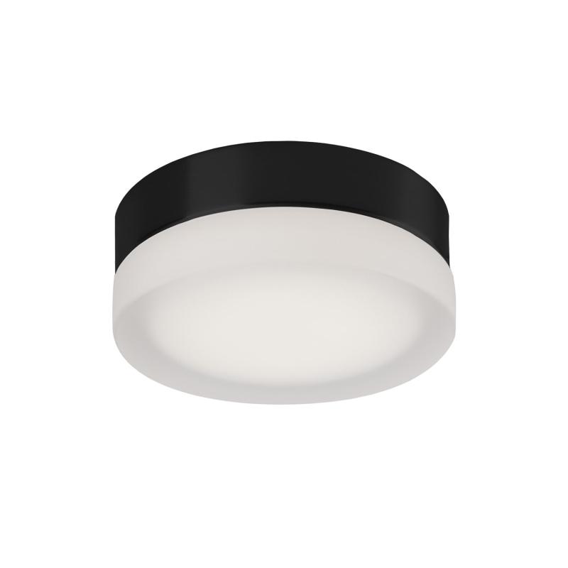 Bedford 6″ Flush Mount Frosted 120V ELV LED 3000K 90CRI 13W  |   Flush Mount Wall Lights Flush Mount Wall Lights Black-Frosted/Brushed Nickel-Frosted