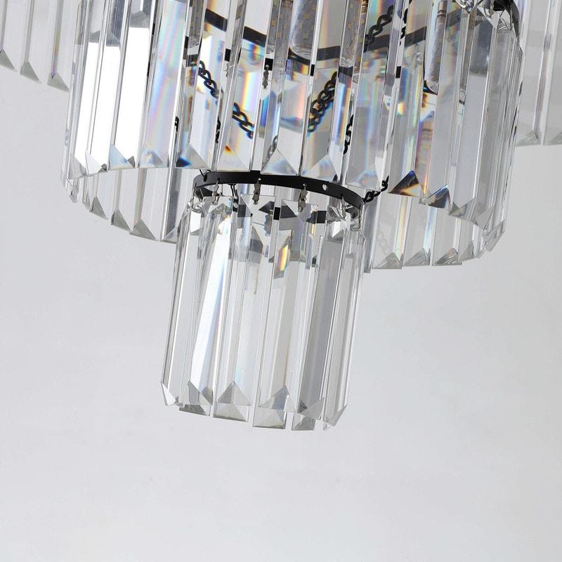 Black Modern Luxury Crystal Chandelier  |   Chandeliers Ceiling Lighting Chandeliers