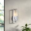 Burwell 1 – Light Dimmable Armed Sconce  |   Flush Mount Wall Lights Flush Mount Wall Lights Flush Mount Wall Lights