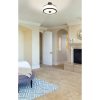 Cosmopolitan 3 Light Semi Flush Mount  |   Semi-Flush Mount Ceiling Lights Ceiling Lighting Matte Black