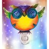 CoTa Global Wildlife Nightlights – Owl, Flamingo, Black Bear, Sloth  |   Night Lights Night Lights Multicolor