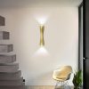 Elegant LED Up and Down Wall Sconce Light Fixture  |   Flush Mount Wall Lights Flush Mount Wall Lights Flush Mount Wall Lights