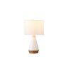 Elise White and Wood Grain Lamp – Set of 2  |   Lamp Sets Lamp Sets Lamp Sets