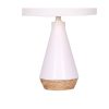 Elise White and Wood Grain Lamp – Set of 2  |   Lamp Sets Lamp Sets Lamp Sets