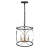 Farmhouse 3-Light Metal Cylinder Frame Pendant Lighting Fixture for Kitchen Island  |   Kitchen Lighting Kitchen Lighting Kitchen Lighting