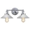 Florence Metal Shade Sconce  |   Bathroom Lighting Bathroom Lighting Bathroom Lighting