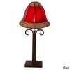 Genuine Leather ‘Arabian’ Desk Lamp (Morocco)  |   Desk Lamps Desk Lamps Desk Lamps